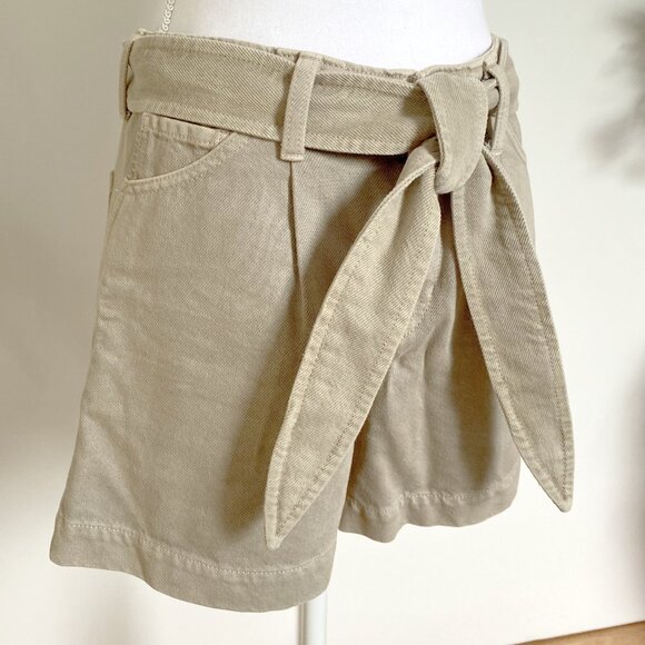 ✨ NWOT Soft Khaki High-Rise Denim Shorts ✨ Banana Republic - Picture 4 of 8
